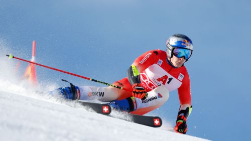 Dominik Paris   allenamenti in Alto Adige