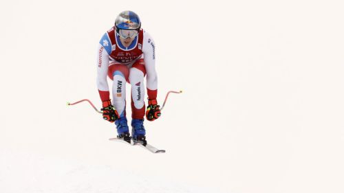 Mattia Cason si prende la prima discesa al Piz Sella: bruciato per un centesimo il francese Caillot