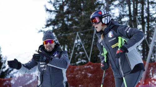 Weidle miglior tempo in prova, Curtoni miglior azzurra e Goggia c'è, nonostante la partenza...