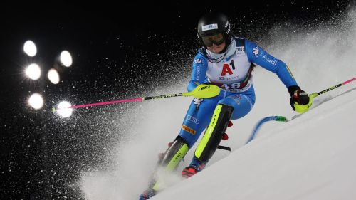 Mattia Cason si prende la prima discesa al Piz Sella: bruciato per un centesimo il francese Caillot