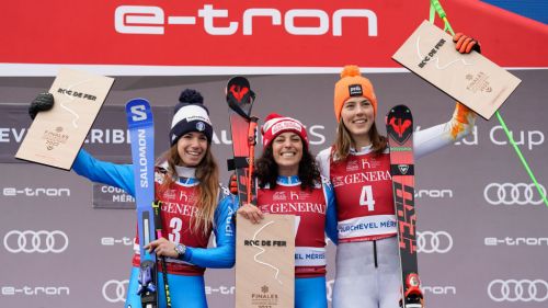 Per Brignone ultime sciate sulle nevi di casa e oggi una gran festa con lo Sci Club Courmayeur