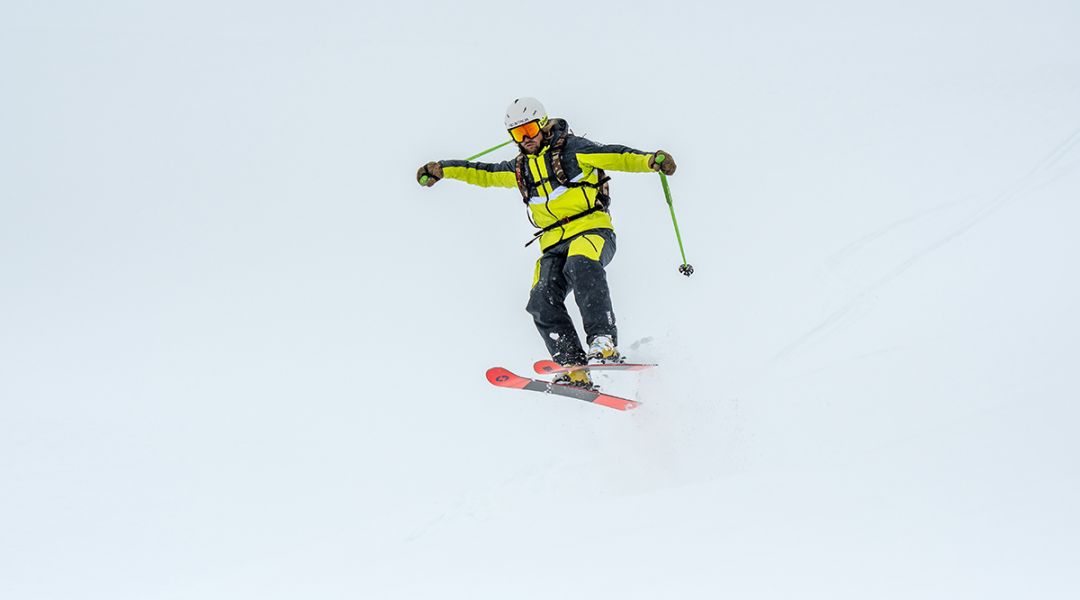 Alberto Magri al test di Blizzard Bonafide 97 (2023)