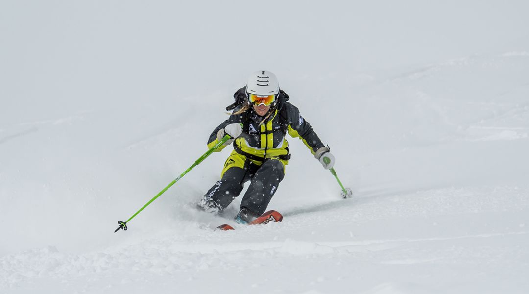 Alice Gabasio al test di Atomic Bent 110 (2024)