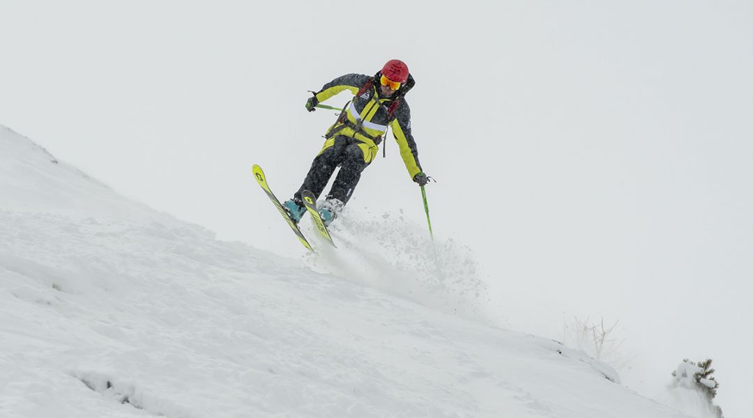 Federico Mezzavilla al test di Scott Pure Mission 98 Ti (2024)