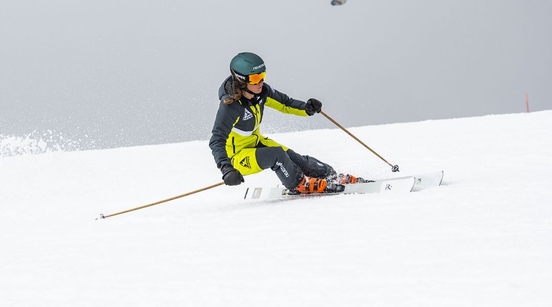 Valeria Poncet al test di Volkl Flair SC  (2023)