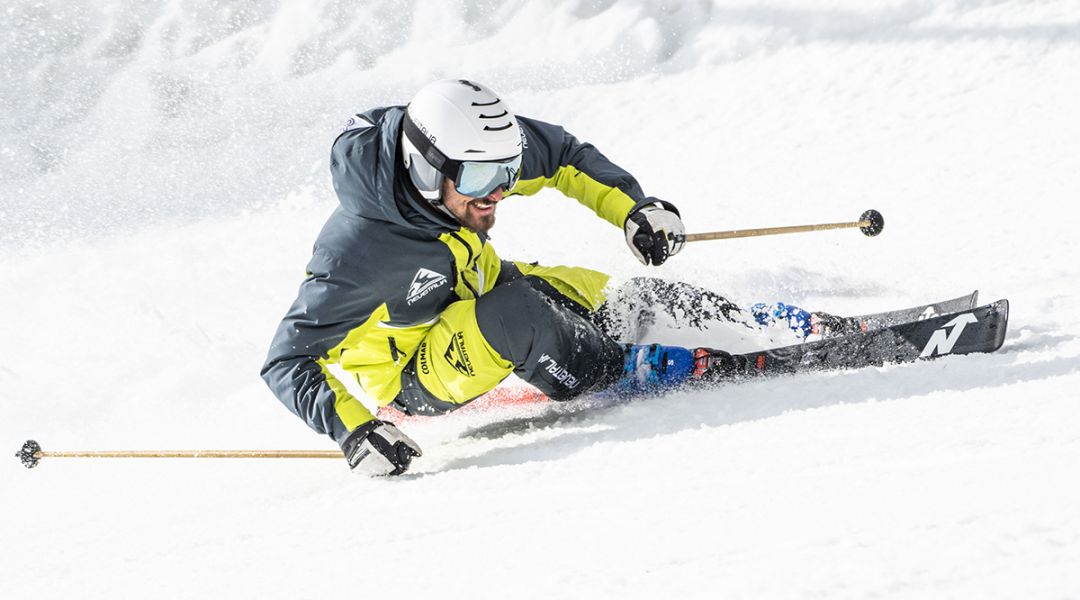 Giordano Magri al test di Salomon S/Race 130 WC (2023)