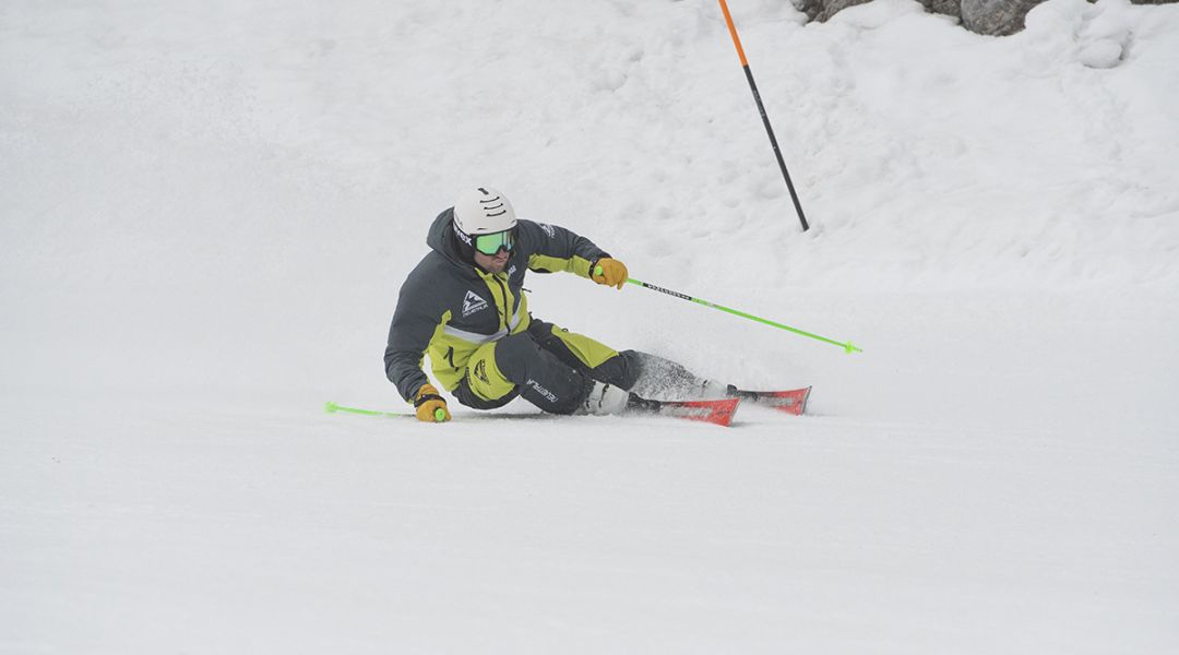 Gianluca Branciaroli al test di Atomic Redster S9 Revoshock S (2024)
