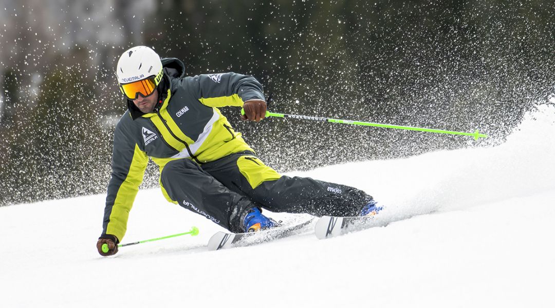 Andrea Mattasoglio al test di Salomon S/Pro Alpha 130 EL (2024)