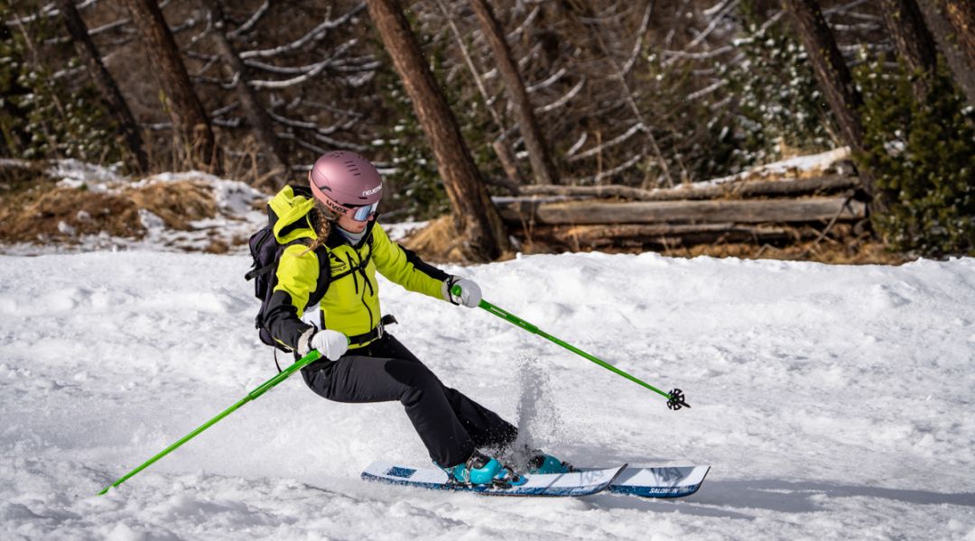 Alice Gabasio al test di Salomon QST ECHO 106 (2025)