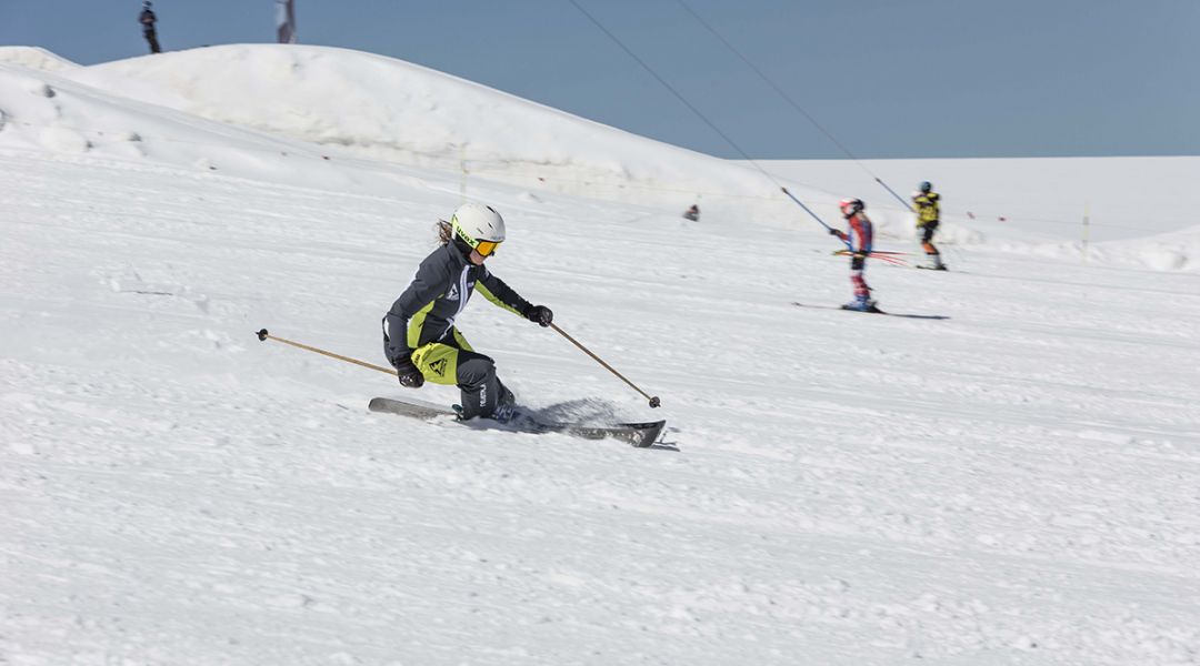 Isabel Anghilante al test di Nordica Belle DC 72 (2022)