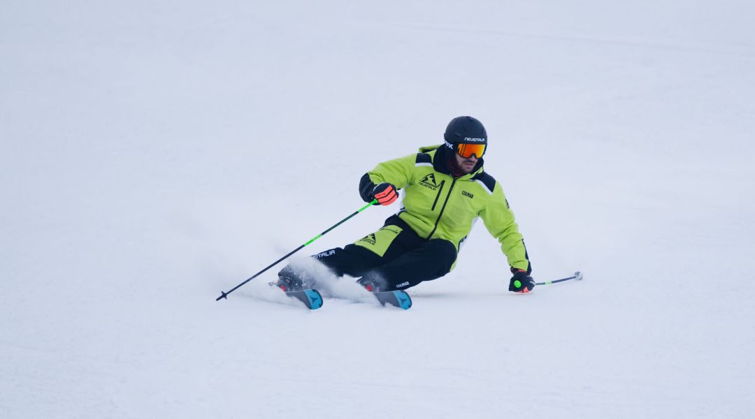 Alberto Magri al test di Atomic Redster X9RS Revoshock S (2026)