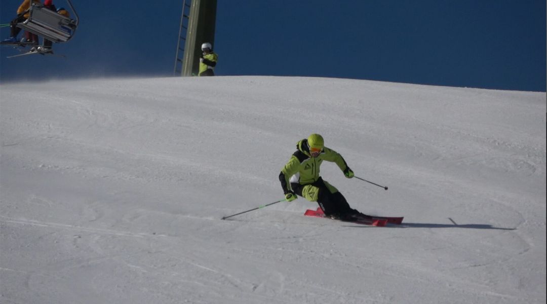 Giordano Magri al test di Atomic Redster S9 Revoshock S (2026)