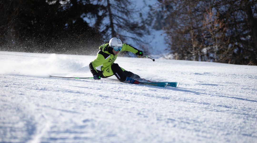 Matteo Garino al test di Atomic Redster X9RS Revoshock S (2025)