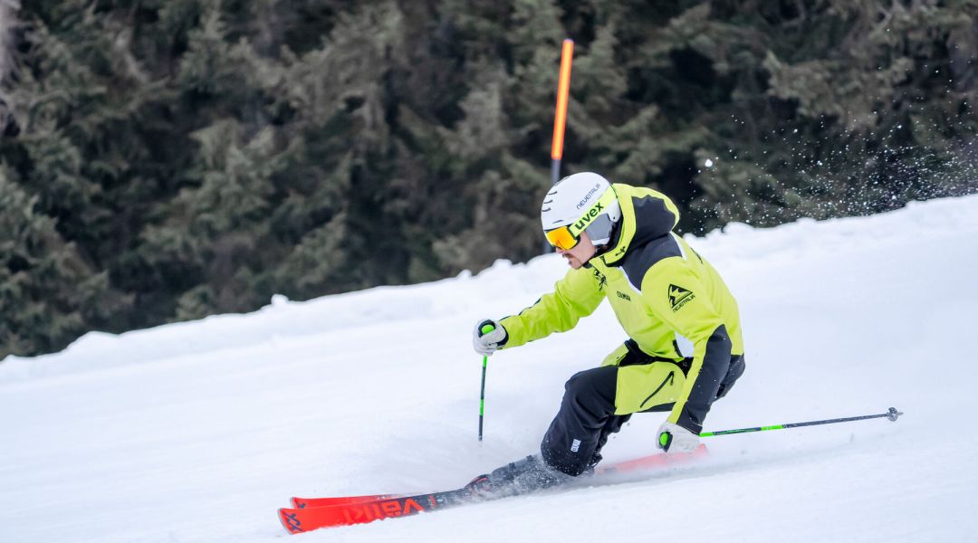 Bruno Benetti al test di Volkl Racetiger GS (2026)