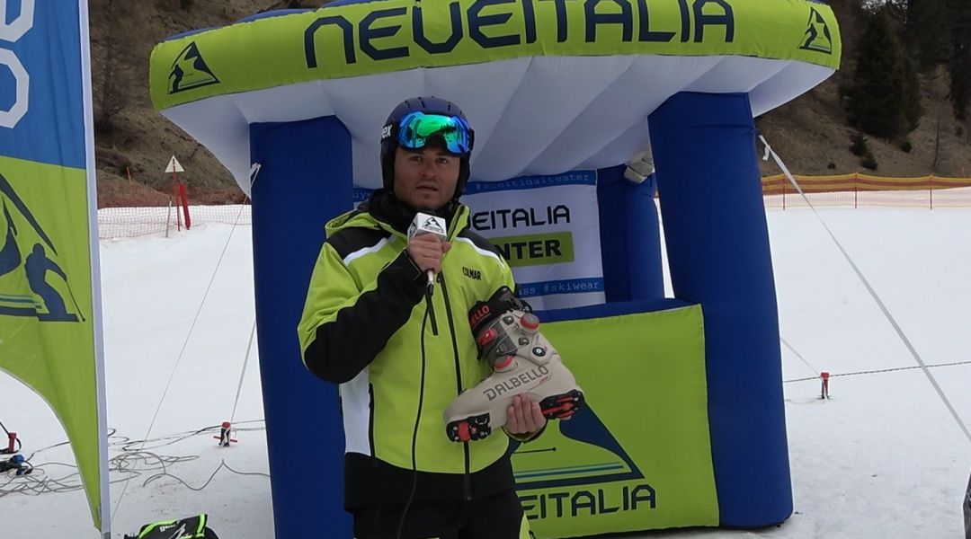 Lorenzo Pedrolini al test di Dalbello VELOCE SPACE 130 Dual (2026)