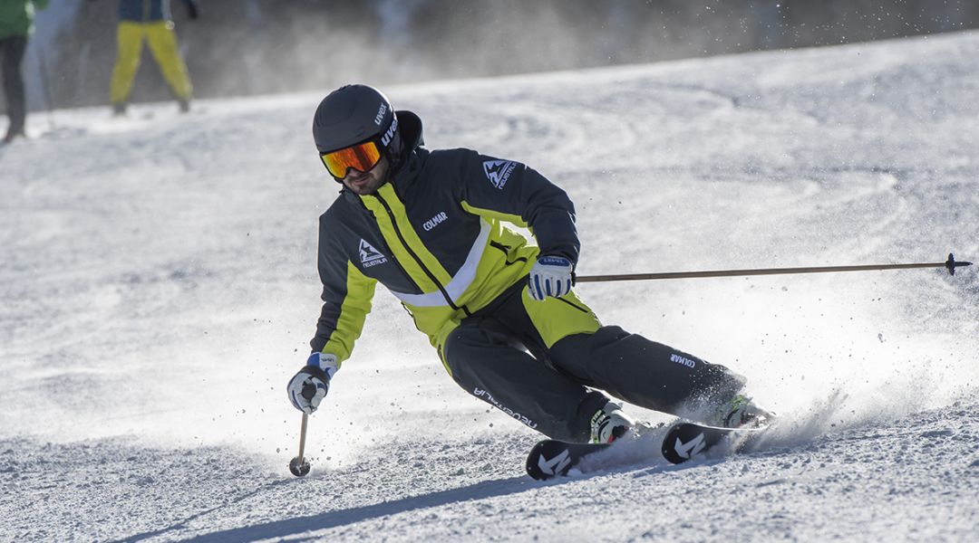 Federico Casnati al test di Nordica Dobermann Spitfire 70 TI FDT (2023)