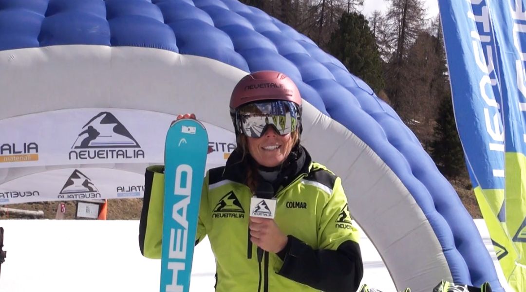 Valeria Poncet al test di Head Worldcup Rebels e-SL Pro (2025)