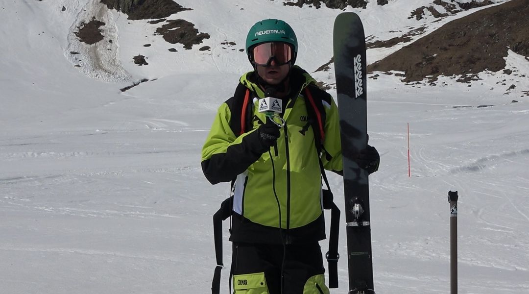 Matteo Lobrano al test di K2 Mindbender 96 C (2026)