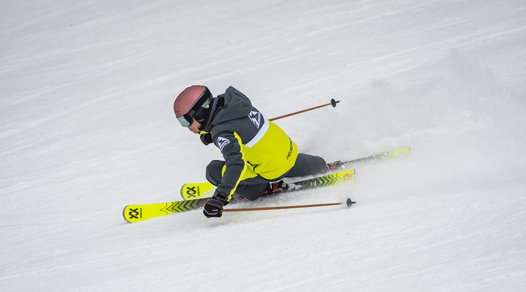 Davide Marinelli al test di Volkl Racetiger SL (2023)