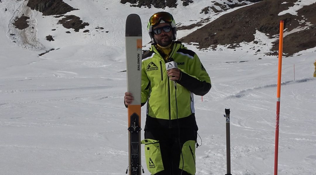 Alberto Ciannamea al test di Salomon MTN 91 CARBON (2026)