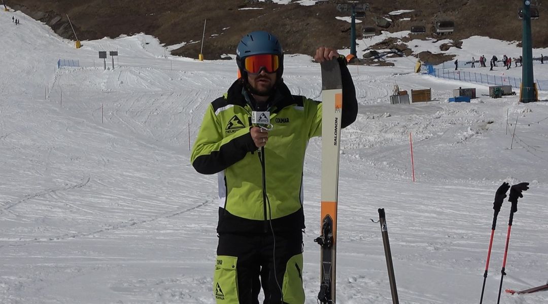Alberto Magri al test di Salomon MTN 91 CARBON (2026)