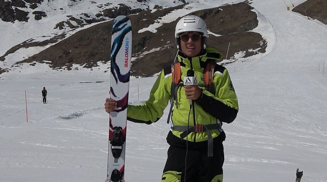 Francesco Maccagnini al test di Salomon QST Blank (2026)