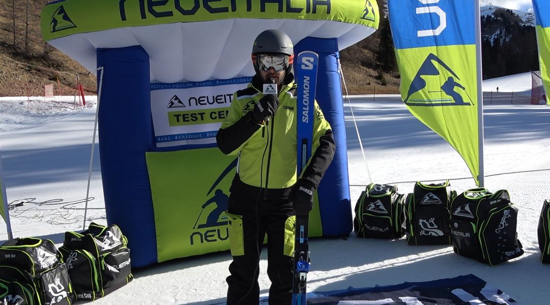 Federico Casnati al test di Salomon S/Race GS 12 (2026)