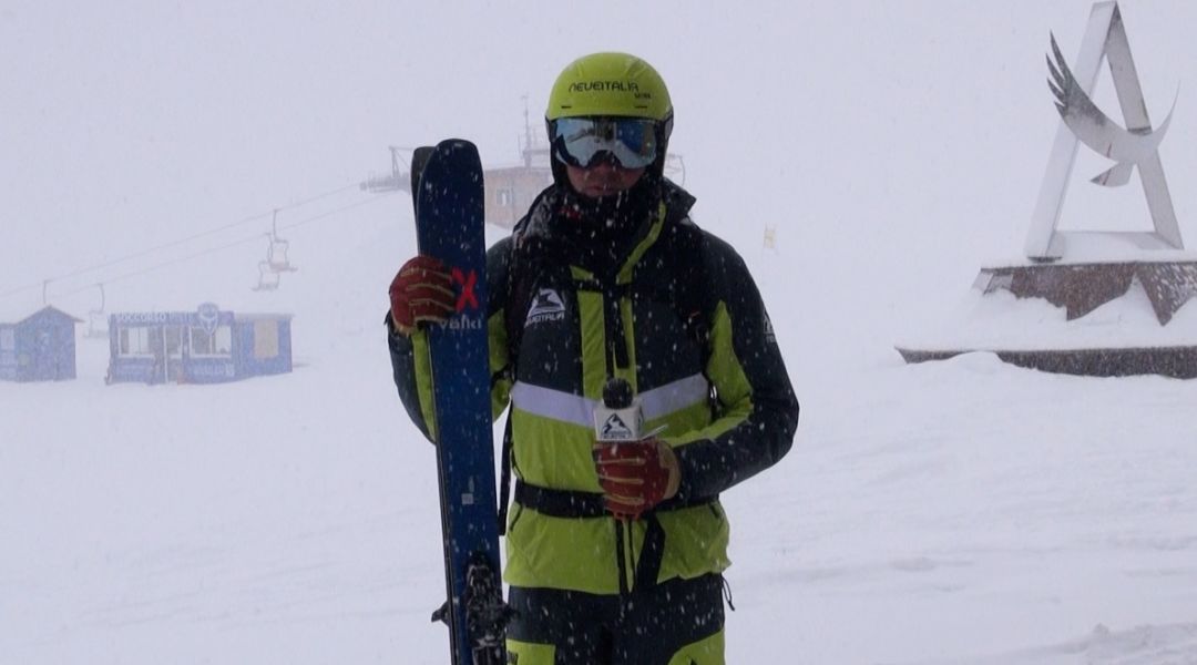 Federico Secchi al test di Volkl Rise Above 88 (2025)