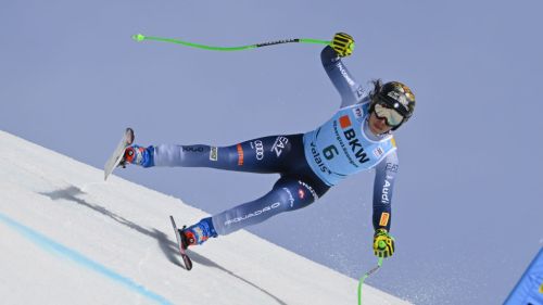 Solo Venier impedisce un'altra doppietta azzurra a Crans-Montana: Brignone è 2^ a 4 centesimi, Bassino 3^ a 0'15