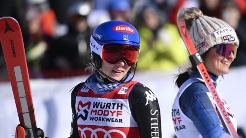 Shiffrin non sbaglia nulla, mezzo secondo su Liensberger che è l'unica a tenere il passo nella 1^ manche di Gurgl