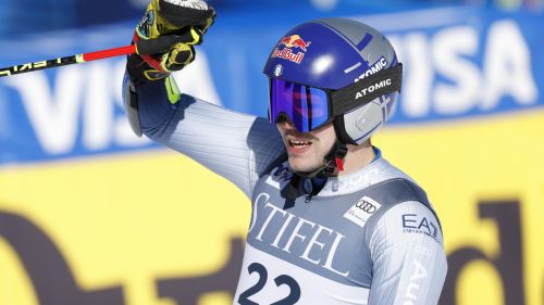 Vinatzer, rimonta da gran 6° posto: lo slalom di Palisades Tahoe a firma FOTO