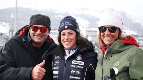 Chi si rivede: Hermann Maier giù a tutta nella gara di beneficenza prima dello slalom di stasera