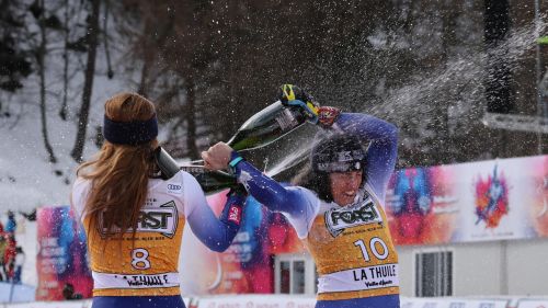 Odermatt è leggenda, fa un altro sport a Saalbach! E' suo anche il super-g mondiale, azzurri amari