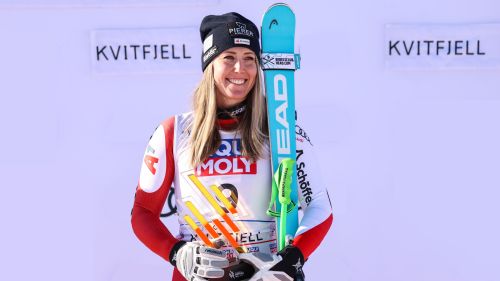 E' una Huetter... italiana. Il post gara nella nostra lingua dopo la perla di Kvitfjell: 'Non guardo alla classifica di CdM'