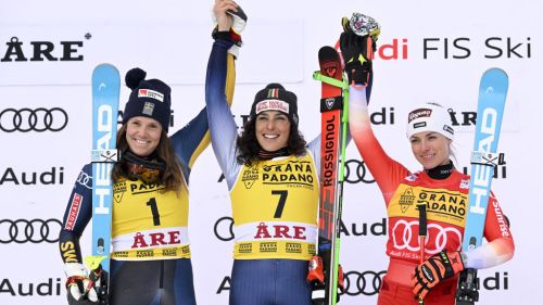 Shiffrin torna ed è... davanti: slalom apertissimo con Gisin a 2 centesimi, poi Ljutic e Duerr