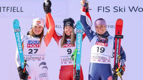 E' una Huetter... italiana. Il post gara nella nostra lingua dopo la perla di Kvitfjell: 'Non guardo alla classifica di CdM'