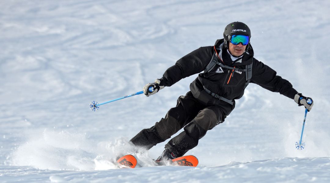 Marco Suppa al test di K2 pinnacle 105 (2018)