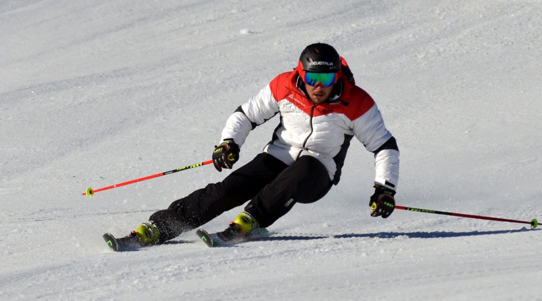 Denis Kaneider al test di Elan GSX Fusion (2018)