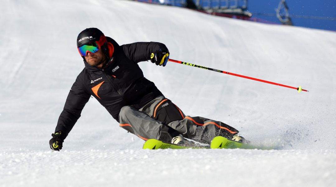 Rolando Bertolina al test di Fischer RC4 The Curv CB 171-178-185 (2018)