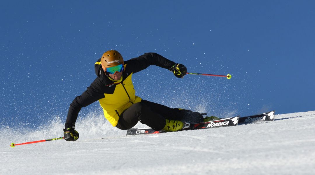 Alex Favaro al test di Nordica Dobermann GSR (2018)