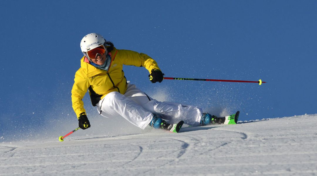 Laura Jardi al test di Elan GSX Fusion (2018)