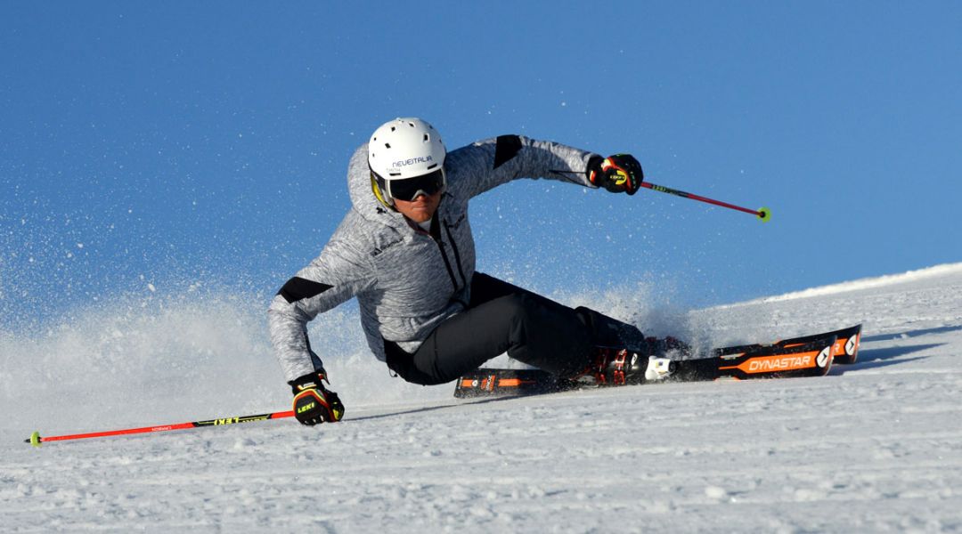 Stefano Belingheri al test di Dynastar Speed WC Master (2018)