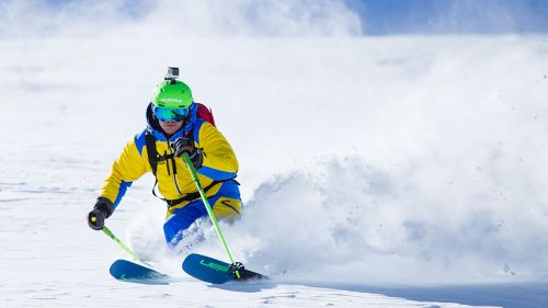 Federico Secchi al test di Elan Ripstick 96 (2019)