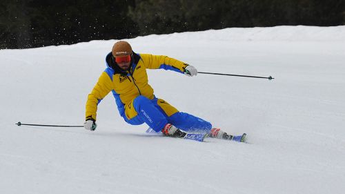 Max Novena al test di Salomon S/Race Pro GS (2019)