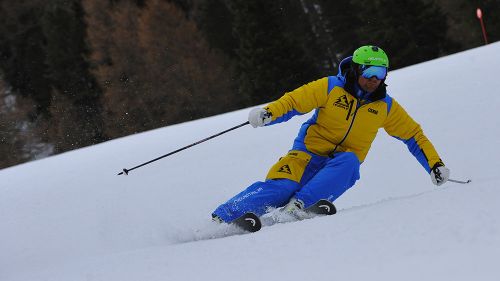 Rolando Bertolina al test di Head Worldcup Rebels i.Race Pro (2019)