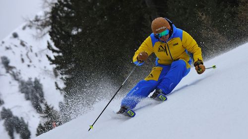 Andrea Odinotte al test di Salomon S/Race Pro GS (2019)