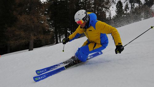 Stefano Belingheri al test di Salomon S/Race Pro GS (2019)