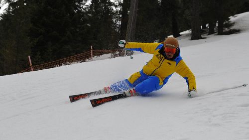 Massimiliano Novena al test di Dynastar Speed Master GS R22 (2020)