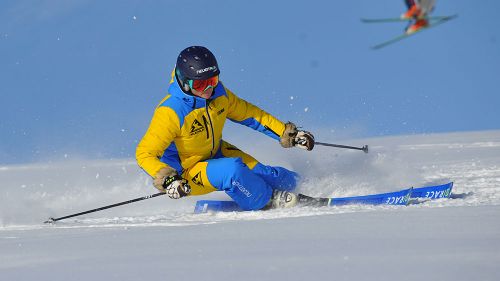 Isabel Anghilante al test di Salomon S/Race Pro GS (2019)