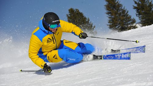 Riccardo Giacomel al test di Salomon S/Race Pro GS (2019)